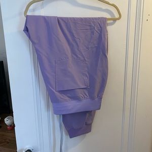 Figs high waisted jogger scrubs